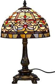 goldentiffany Tischlampe im Tiffany Stil