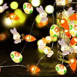 GoldRock 3M 30 Led Lichterkette Ostern