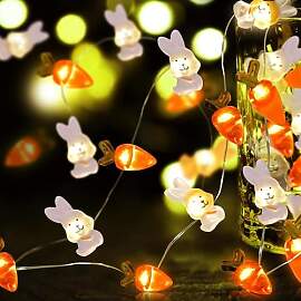 GoldRock 3M 30 Led Lichterkette Ostern