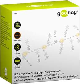 goobay 57948 LED Lichterkette mit Timerfunktion
