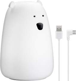 goobay 61647 LED Nachtlicht Eisbär/geeignet als