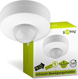 Goobay 96007 Infrarot Bewegungsmelder für Innen