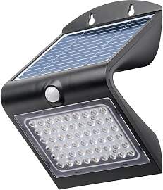 goobay LED-Solar-Wandleuchte mit Bewegungsmelder,