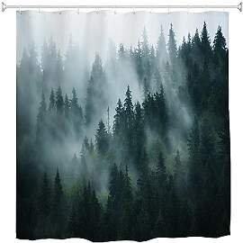 goodbath Wald Duschvorhang, Mysty Trees