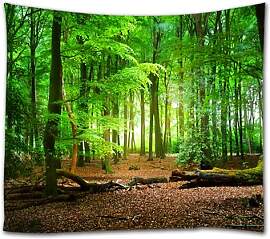 goodbath Wald Wandteppich, Naturwaldbaum