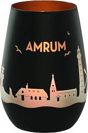 Goodtimes Windlicht Amrum Skyline (Schwarz &