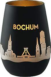 Goodtimes Windlicht Bochum Skyline (Schwarz &