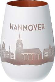 Goodtimes Windlicht Hannover Skyline (Weiß &