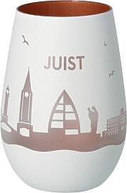 Goodtimes Windlicht Juist Skyline (Weiß &