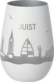 Goodtimes Windlicht Juist Skyline (Weiß &