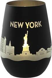 Goodtimes Windlicht New York Skyline (Schwarz