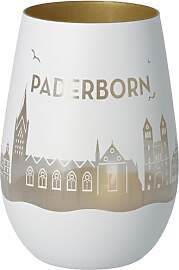 Goodtimes Windlicht Paderborn Skyline (Weiß & 