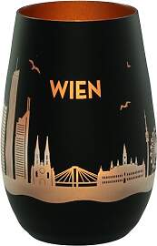 Goodtimes Windlicht Wien Skyline (Schwarz &