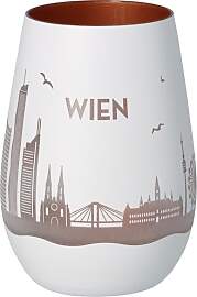 Goodtimes Windlicht Wien Skyline (Weiß &