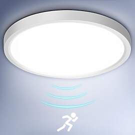 GOOSKI LED Deckenleuchte mit Bewegungsmelder, 18W