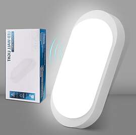 GOOSKI LED Kellerlampe mit Bewegungsmelder Innen,