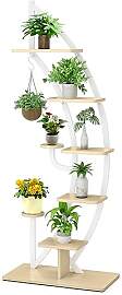 GOPLUS 6-stöckiger Blumenständer Metall,