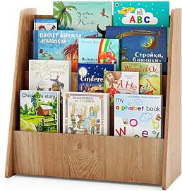 GOPLUS Bücherregal Kinder, Montessori Kinderregal 
