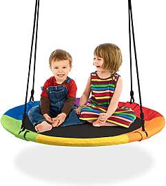 GOPLUS Nestschaukel Outdoor, Ø100cm Kinder