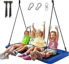 GOPLUS Nestschaukel Outdoor, Kinderschaukel mit