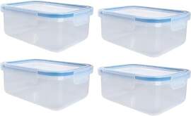 Go Practic Frischhaltedosen-Set 4 x 2 L, Clip