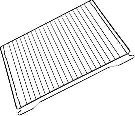 Gorenje 460 x 360 mm Edelstahl Grillrost für