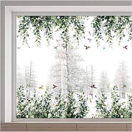GORGECRAFT 116x30cm Große Fensteraufkleber Zum