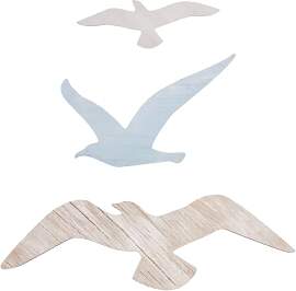 GORGECRAFT 3 Stile Wanddekoration Aus Holz Mit