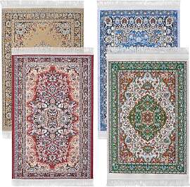 GORGECRAFT 4 Stück 4 Farben Vintage Teppich
