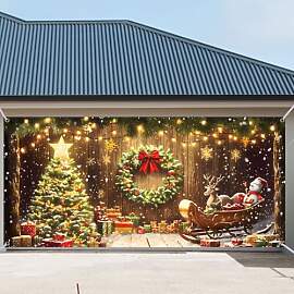 Gosknor Garagentor Banner Weihnachten, Wandbilder
