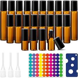GOTDYBST Roll Glasflaschen Mini Leere: 22 Stück