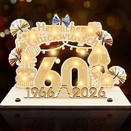 GothicBride 60 Geburtstag Frauen Geschenk Männer, 
