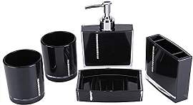 GOTOTOP 5-teiliges Modernes Badezimmer Accessoire