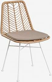 Gouda Natural Gartenstuhl Aus Synthetischem Rattan 