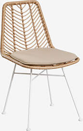 Gouda Natural Gartenstuhl Aus Synthetischem Rattan 