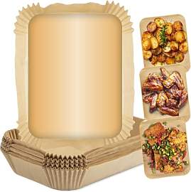 GOURMETmaxx Backpapier für Heißluftfritteuse, 3