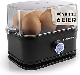 GOURMETmaxx Eierkocher für 6 Eier | Egg Boiler