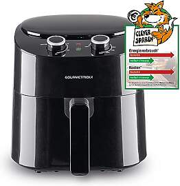 GOURMETmaxx Heißluftfritteuse 4,5L | Airfryer mit 