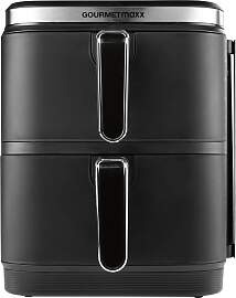 GOURMETmaxx Heißluftfritteuse „Doppeldecker“