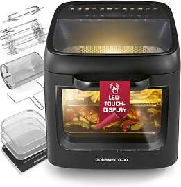 GOURMETmaxx Heißluftofen mit Panoramadach &