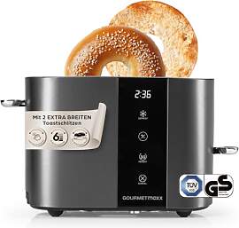 GOURMETmaxx Toaster Kurzschlitz für 2-Scheiben |