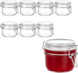 gouveo 8er Set Vorratsglas 120 ml (0,12 l)