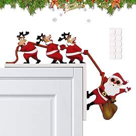 GOUYENG Türrahmen Deko Weihnachten,Türrahmen