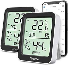 Govee Thermometer Hygrometer, LCD Digital