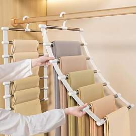 GOWODOOO Hosenbügel,kleiderbügel Hosen,4 Stück