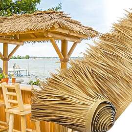 GQZJY künstliches strohdach Garten-Tiki-Bar