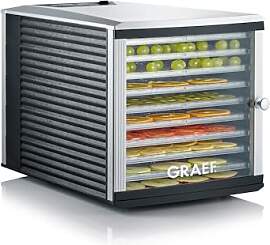 GRAEF DA510EU Dörrautomat in Silber mit