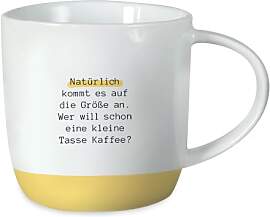 Grafik-Werkstatt Kaffeetasse mit Spruch 300 ml