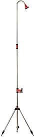 Grafner Aluminium Gartendusche mit Teleskopstativ, 