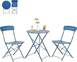 Grand patio Bistrotisch mit 2 Stühlen,